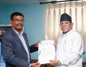 भ्रष्टाचारको मुहान नै वर्तमान निर्वाचन प्रणाली: अध्यक्ष प्रचण्ड